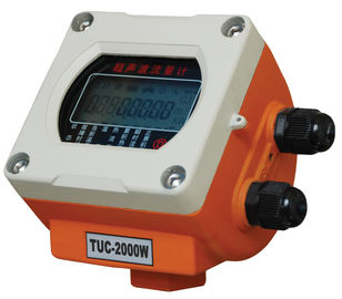 पोर्टेबल अल्ट्रासोनिक फ्लो मीटर, उच्च विश्वसनीयता निविड़ अंधकार Flowmeter TUF-2000F